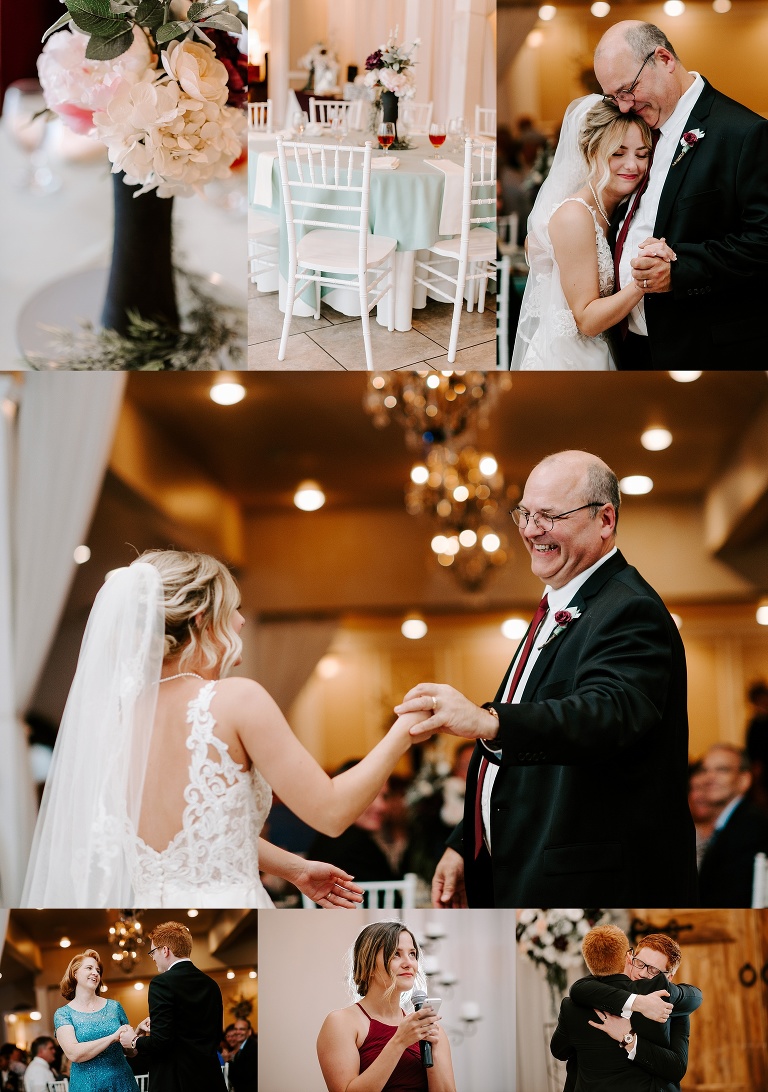 father daughter first dance at wedding